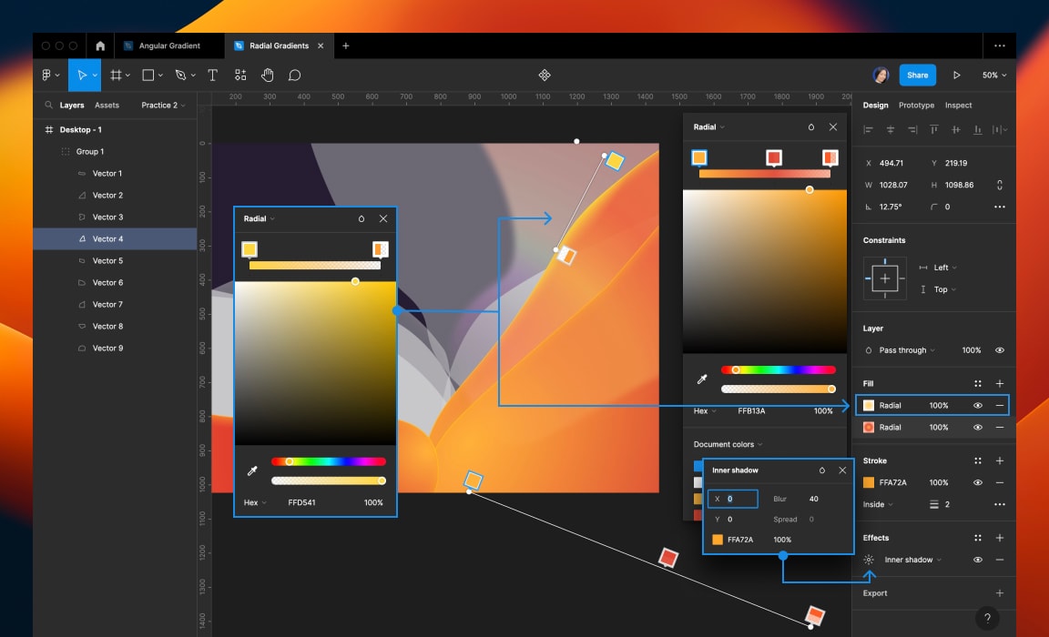 Radial Gradient image 10
