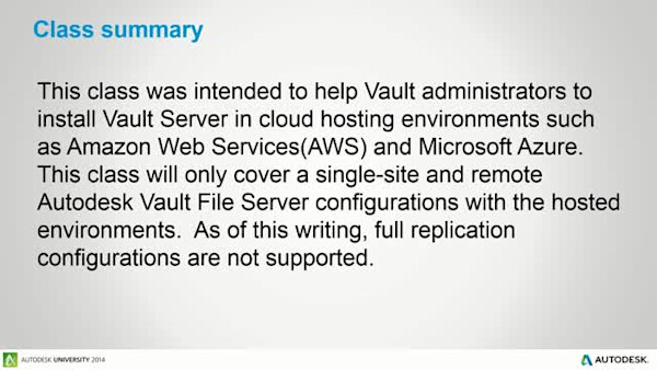 Every Silver Lining Has a Vault in the Cloud