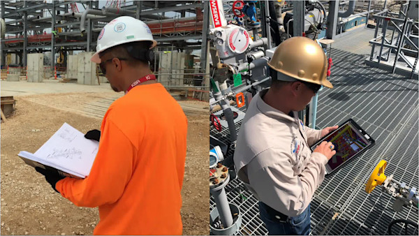 Construction Workflows for Plant Industry