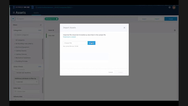 Tracking Assets and Equipment in BIM 360