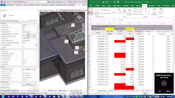 Using Computational BIM for Efficient Plumbing Design