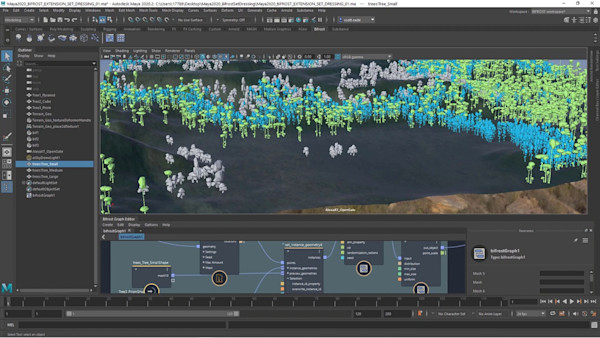 Maya and Bifrost for Layout: Bringing More to Your Cinematic Workflow