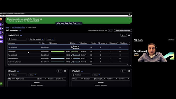 Rendering at Scale Using AWS Deadline Cloud for VRED 2025/2026