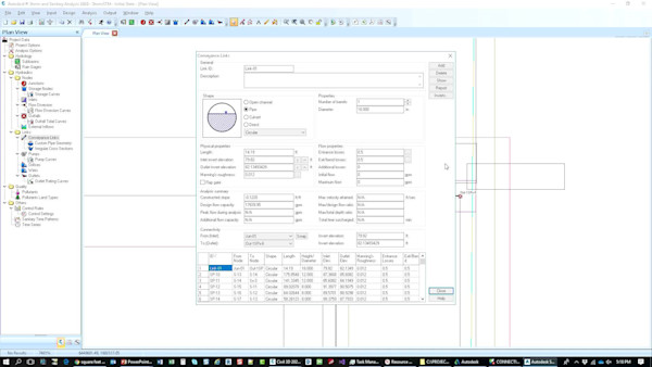 Using Civil 3D and Storm and Sanitary Analysis for Sanitary Sewer Design