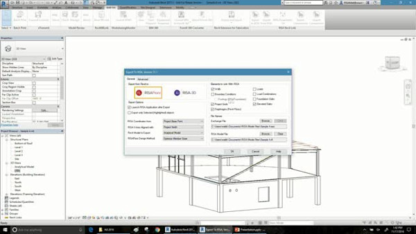 Linking RISA Software with Revit 2017: Beyond the Basics
