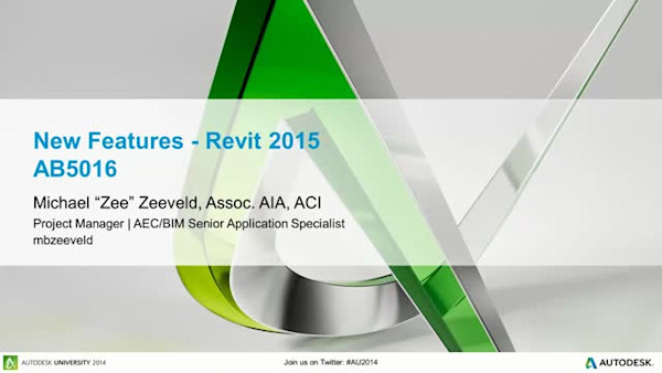 New Features Revit 2015