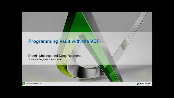 Programming the Vault with the VDF