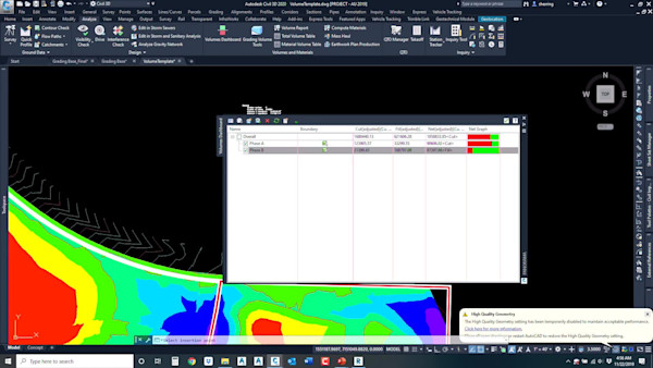 Advanced Grading and Earthwork Analysis in Civil 3D