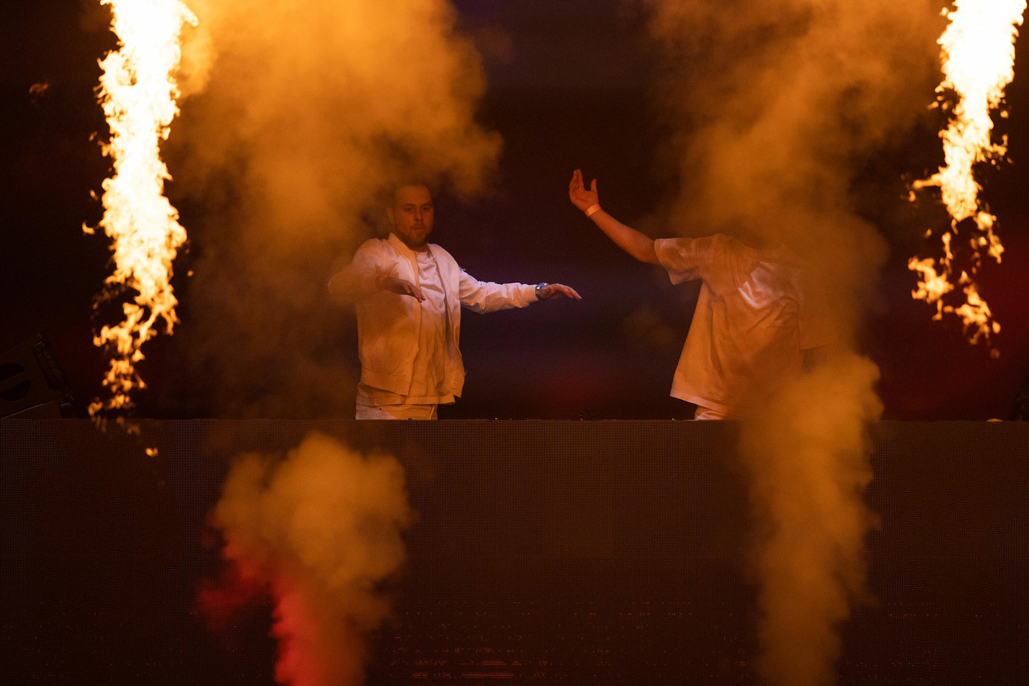 Morello Twins perform at Jubilee Stage m40150