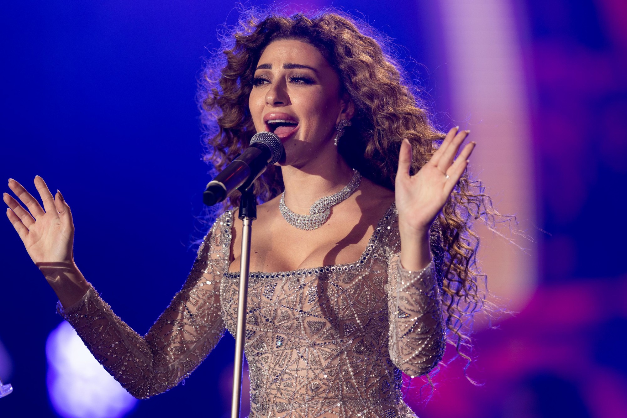 Myriam Fares performs at Jubilee Stage m43912