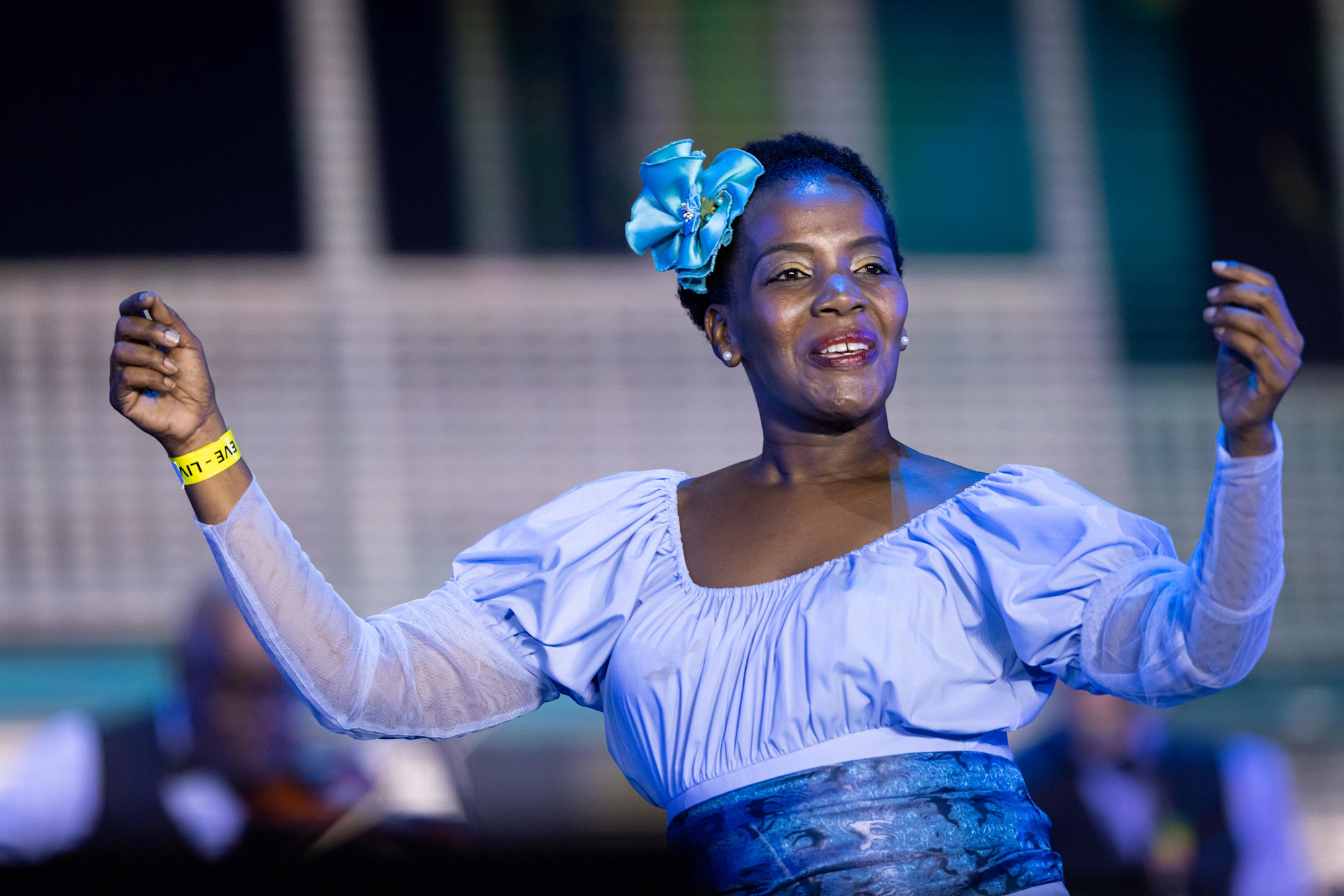 La Salle Verte performs at Jubilee Stage m64127