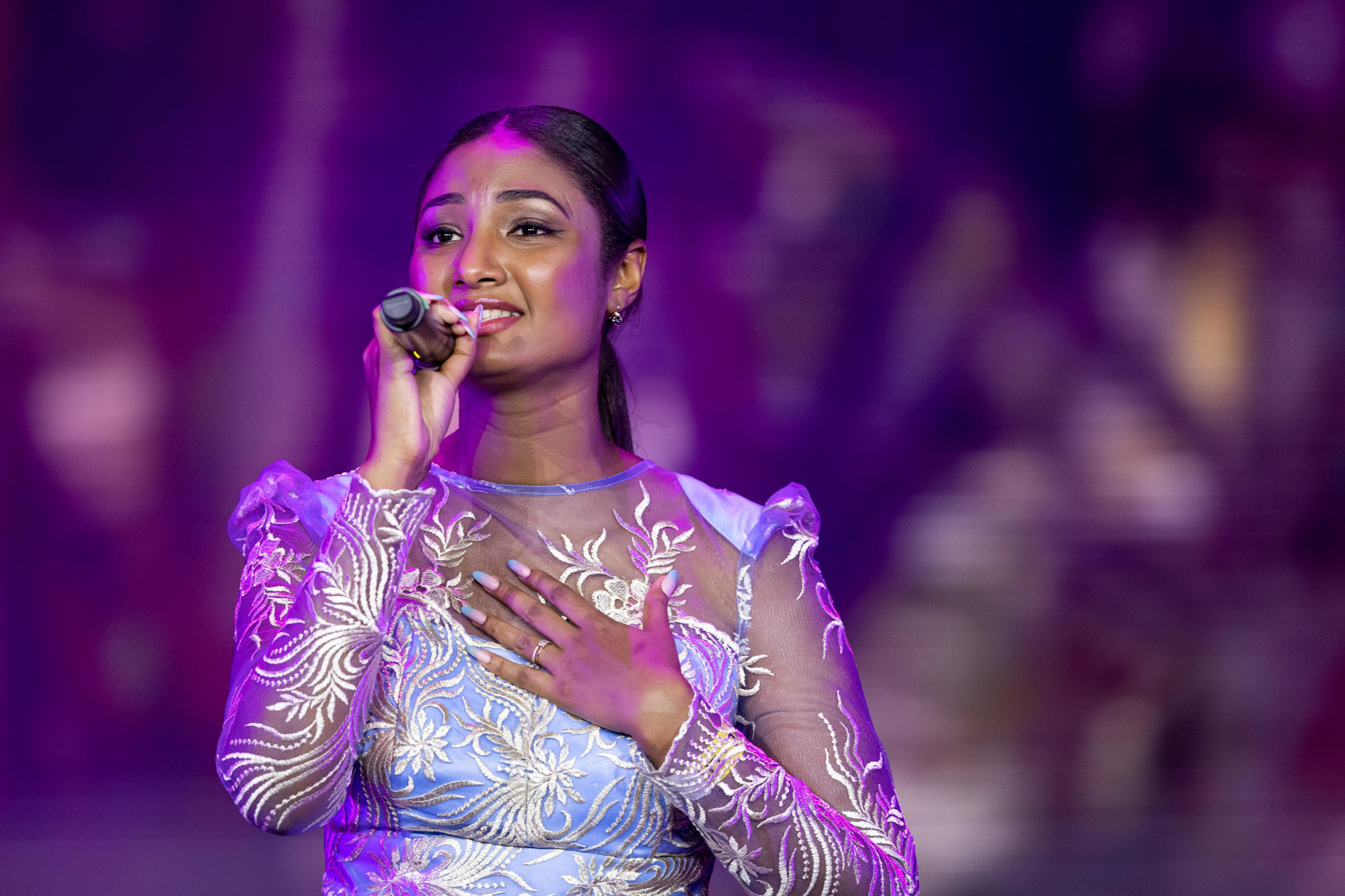 La Salle Verte performs at Jubilee Stage m64126