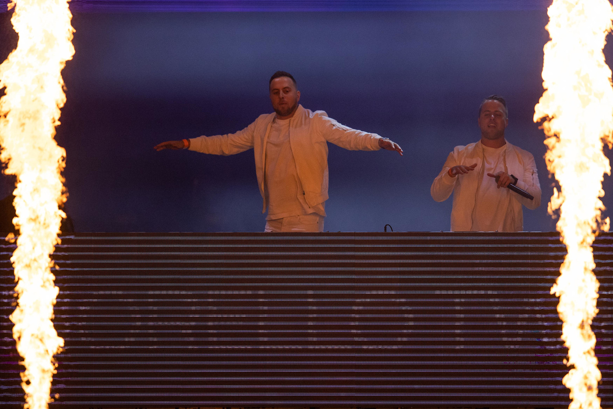 Morello Twins perform at Jubilee Stage m40134