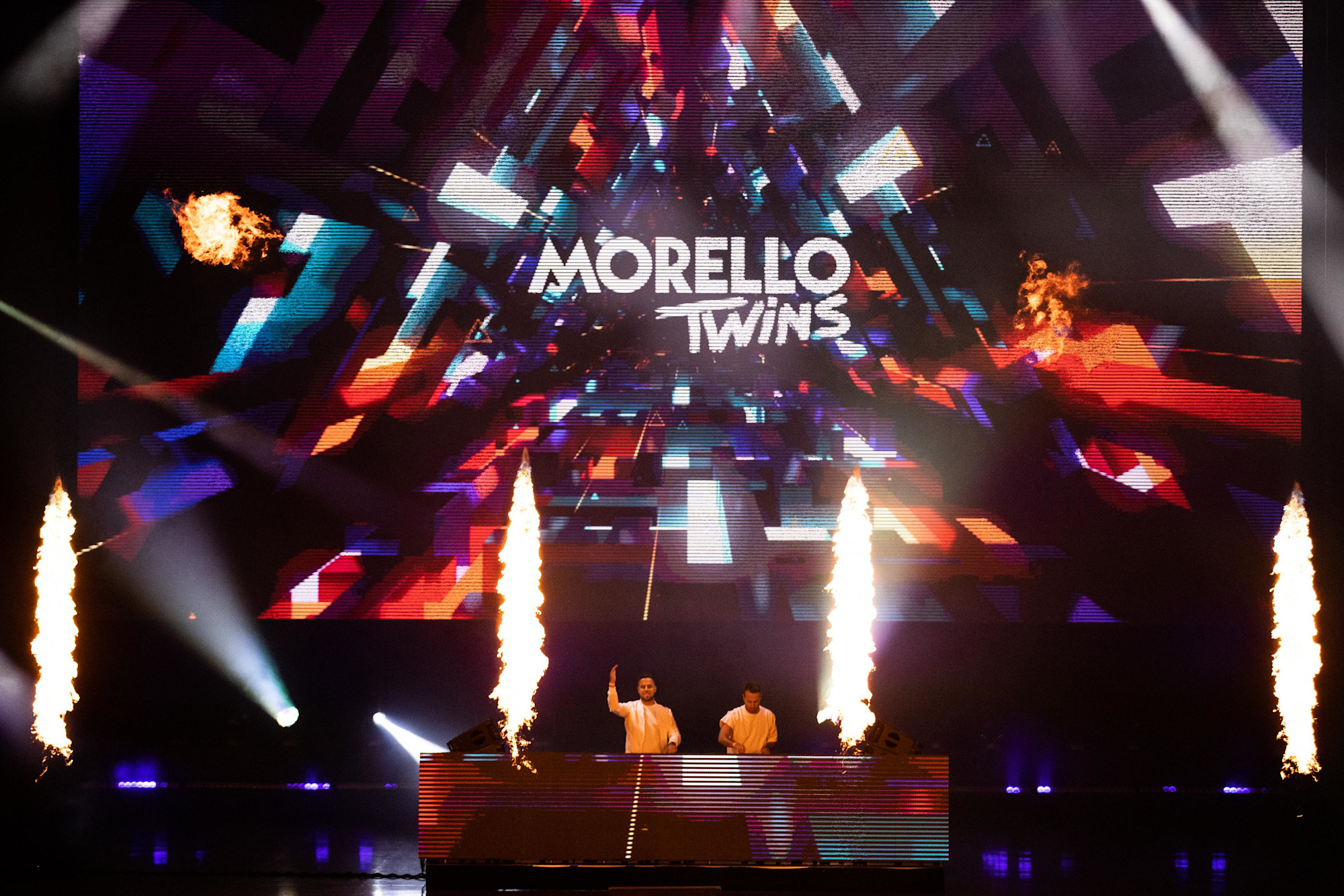 Morello Twins perform at Jubilee Stage m40148