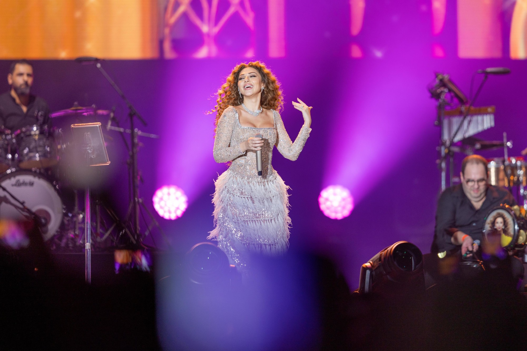 Myriam Fares performs at Jubilee Stage m43908