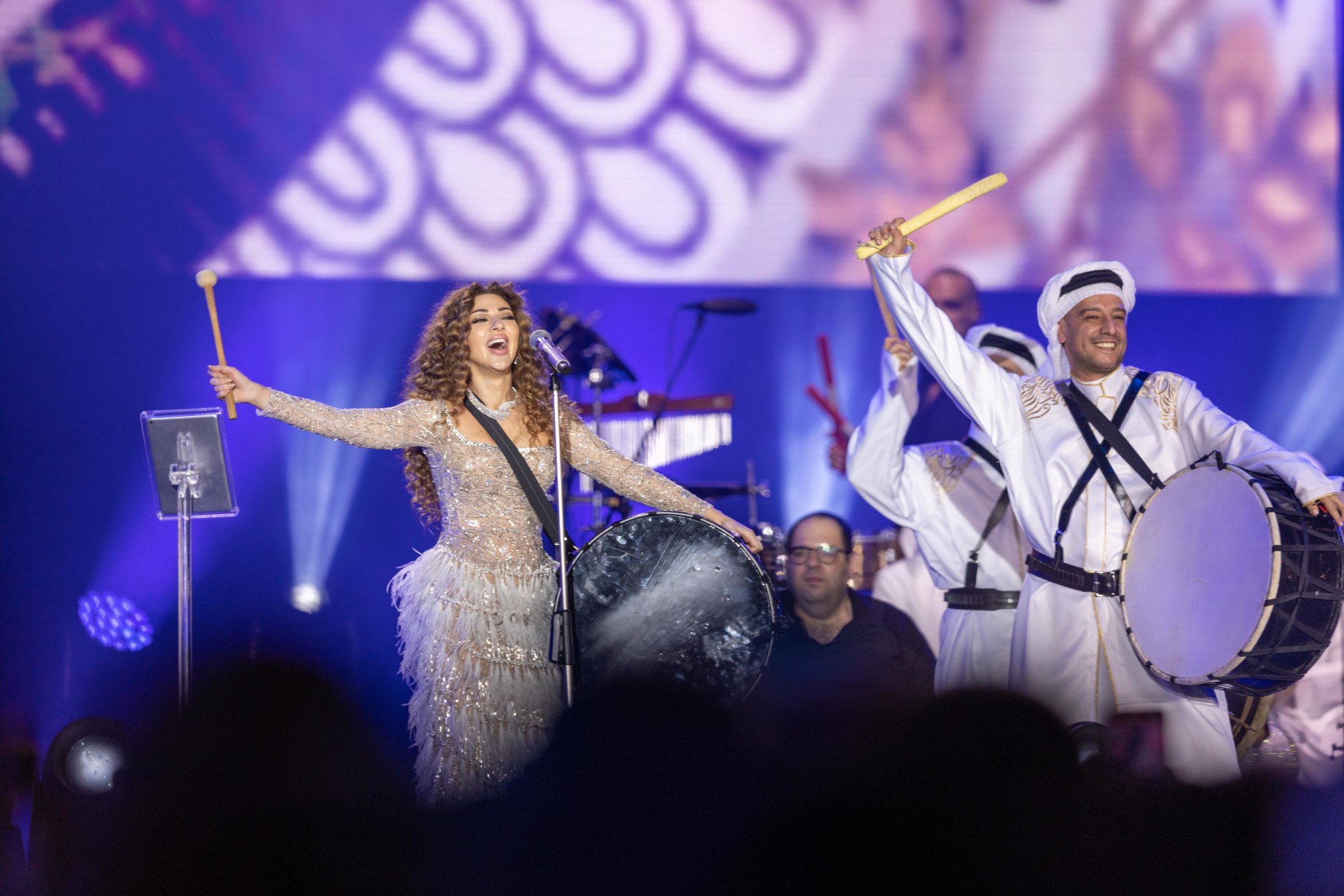 Myriam Fares performs at Jubilee Stage m43914