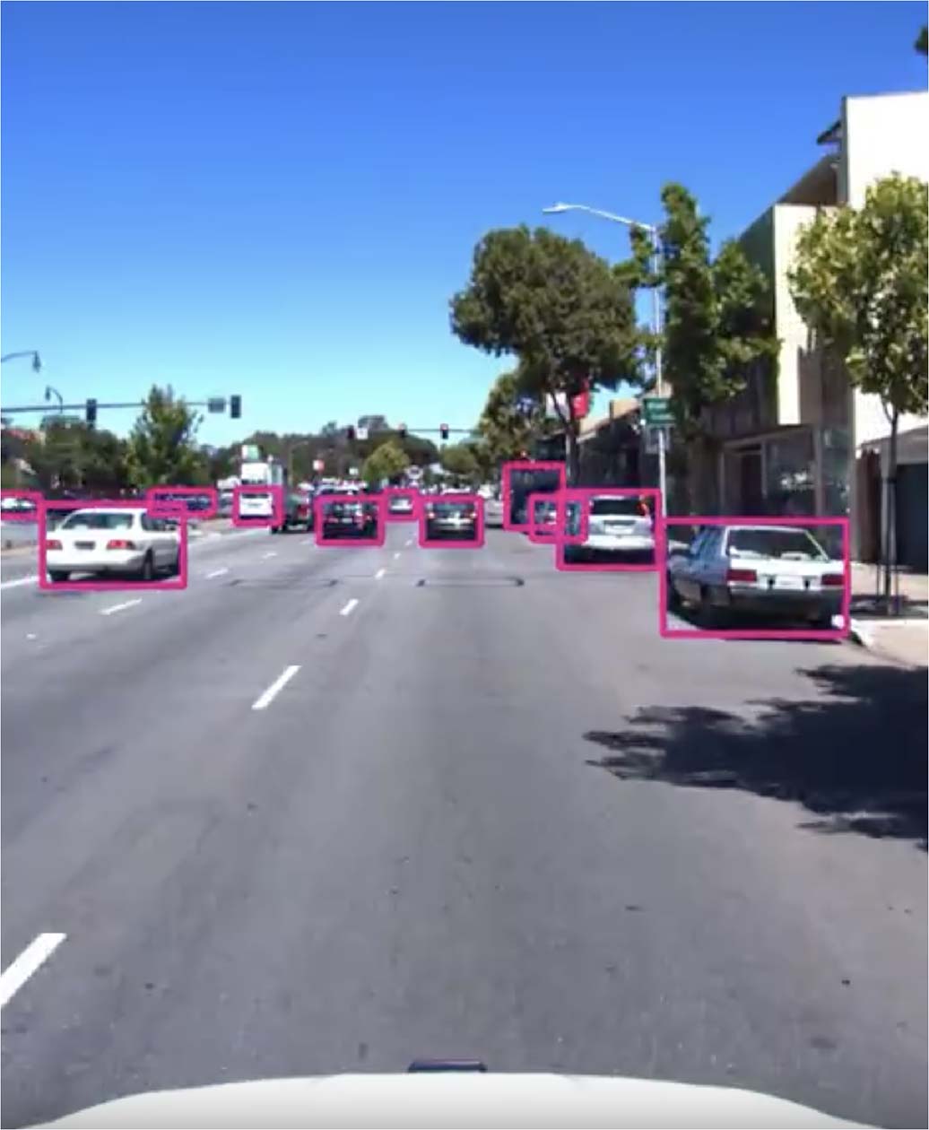 Vehicle sensors graphic
