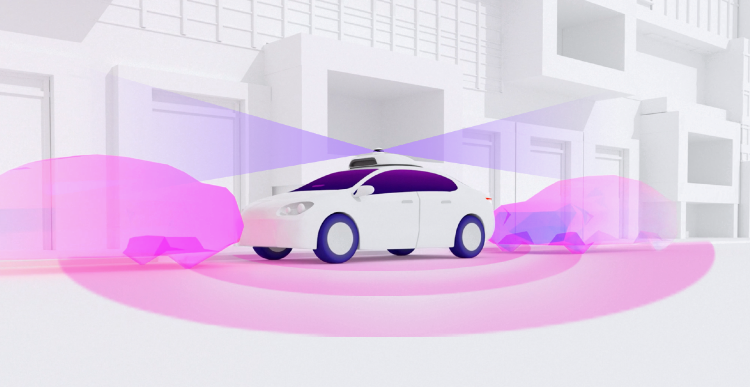 Self driving Lyft vehicle with camera 360 degree camera sensor