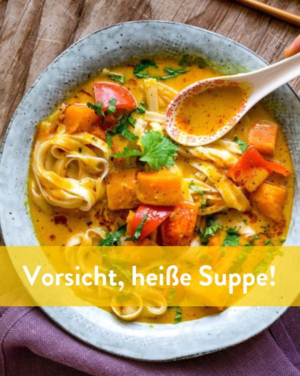 Heiße Suppe