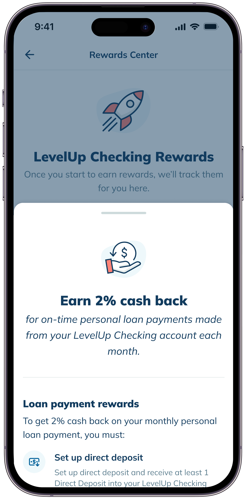 loan payment cash back