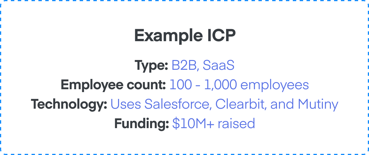 Example ICP