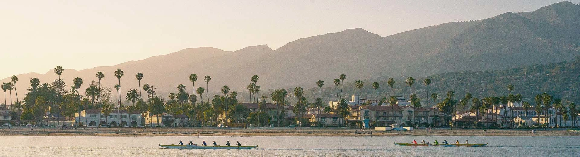 Beautiful beachfront in Santa Barbara