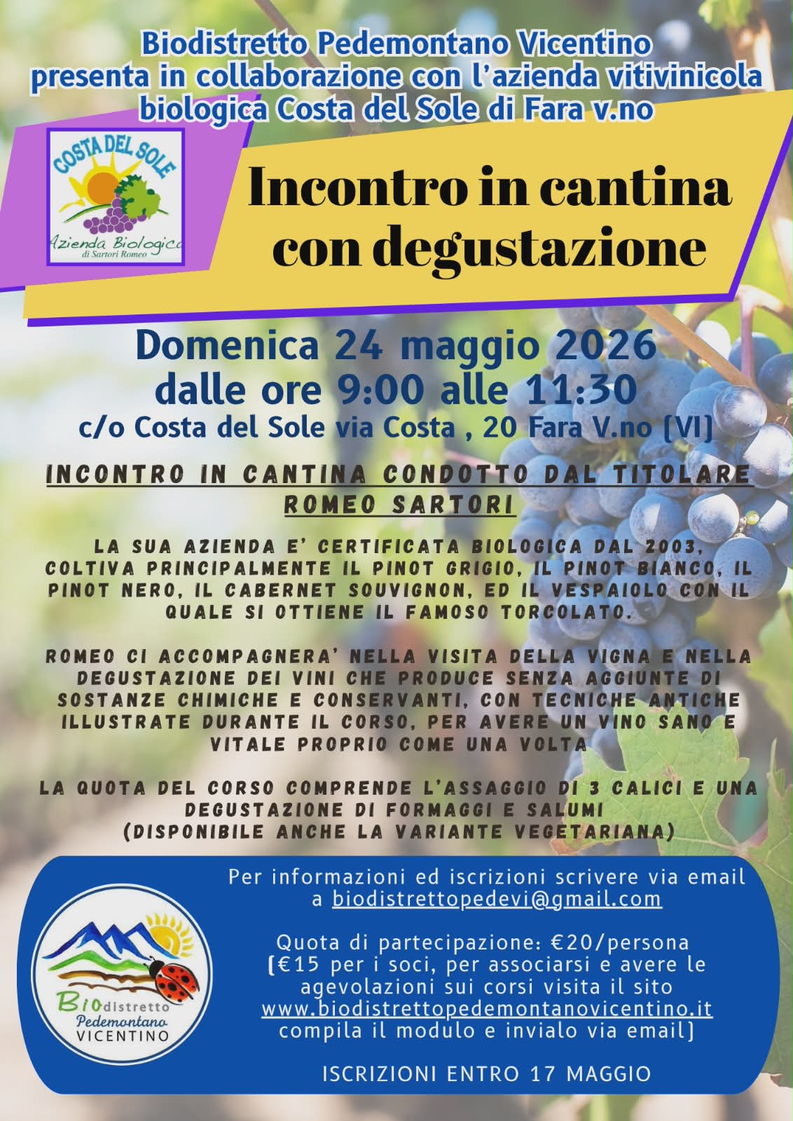 Immagine dell'evento Incontro in cantina con degustazione