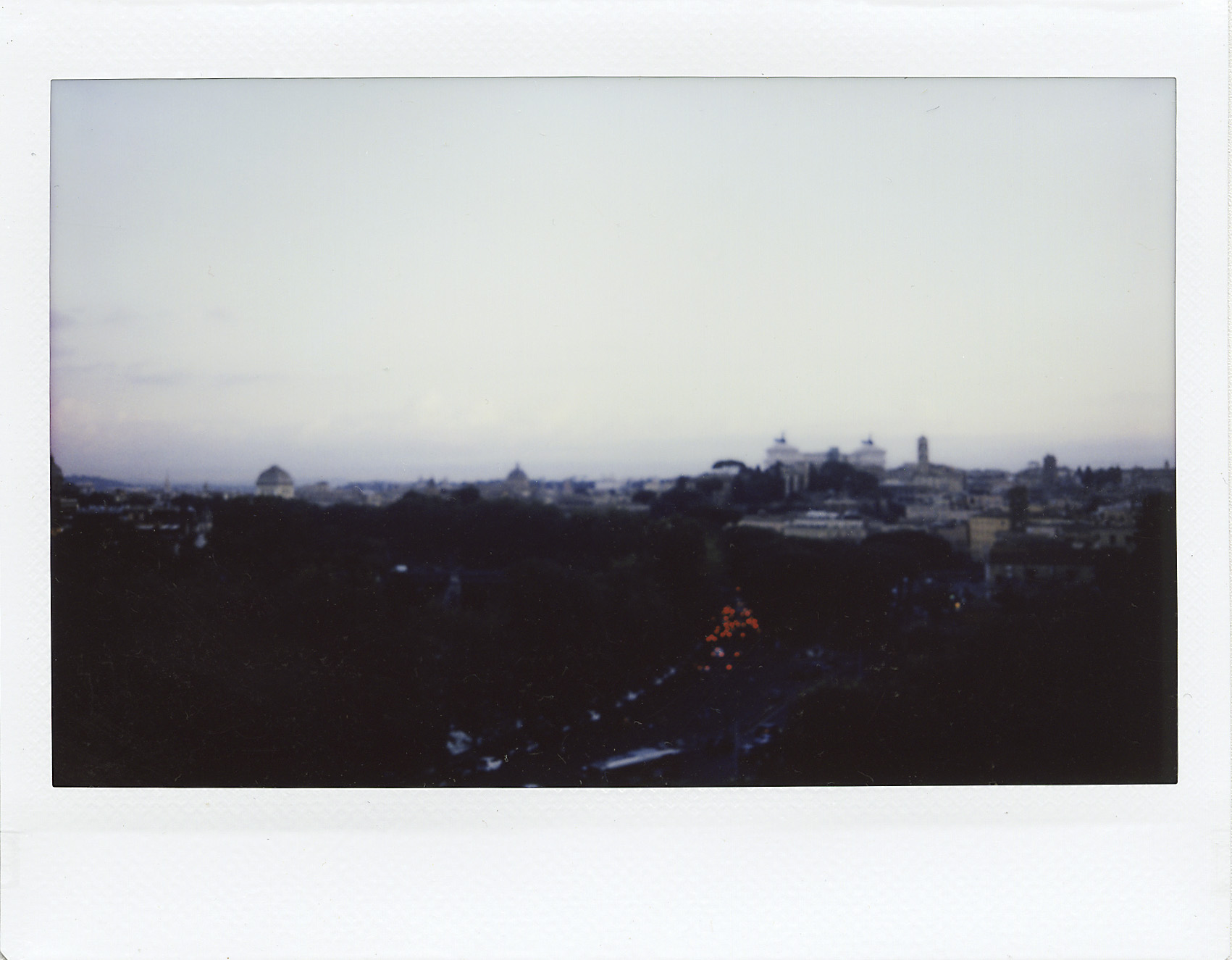 2. blurred morning Rome