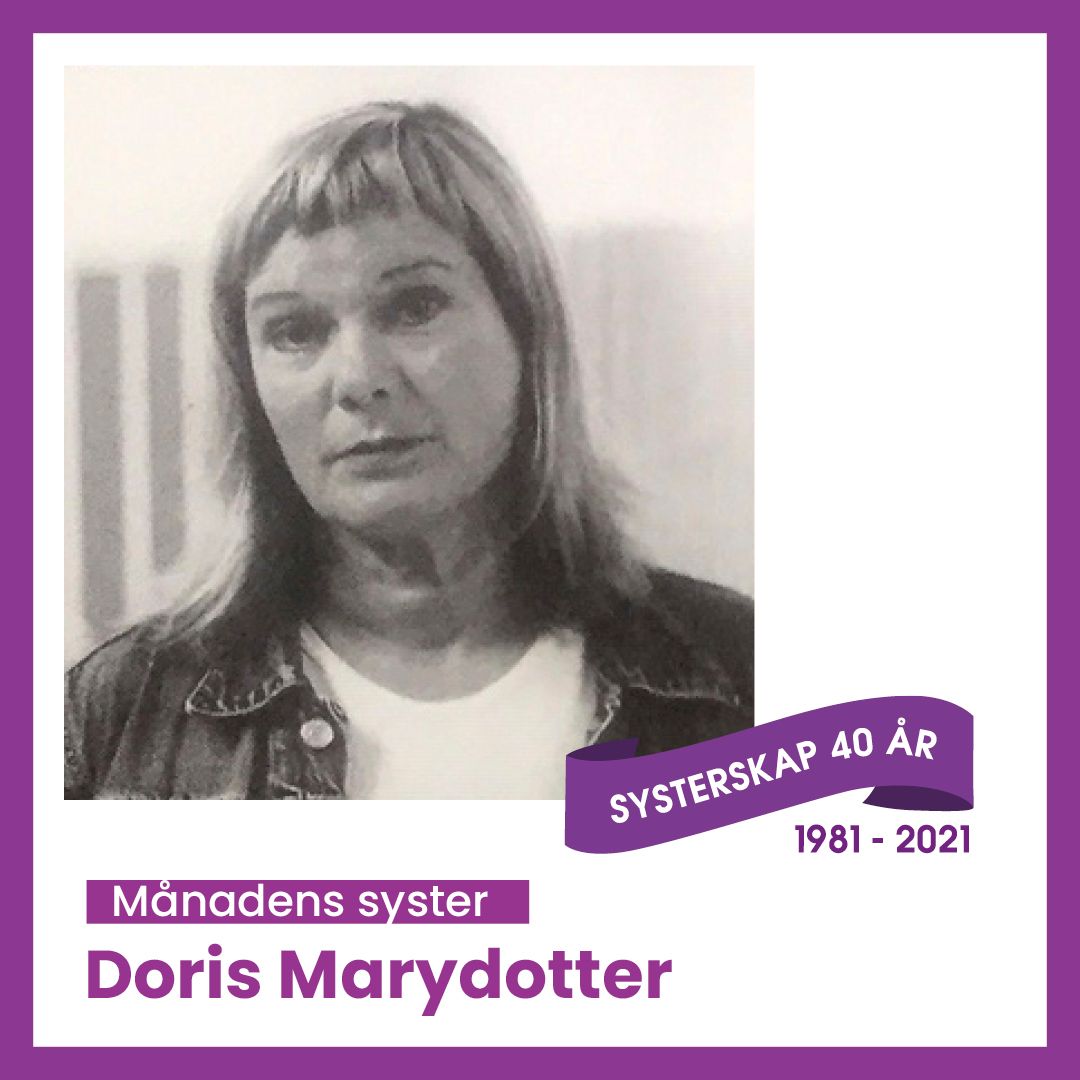 Månadens syster- Doris Marydotter 