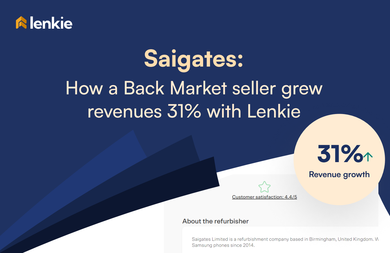Saigates: How a Back Market seller grew revenues 31% with Lenkie