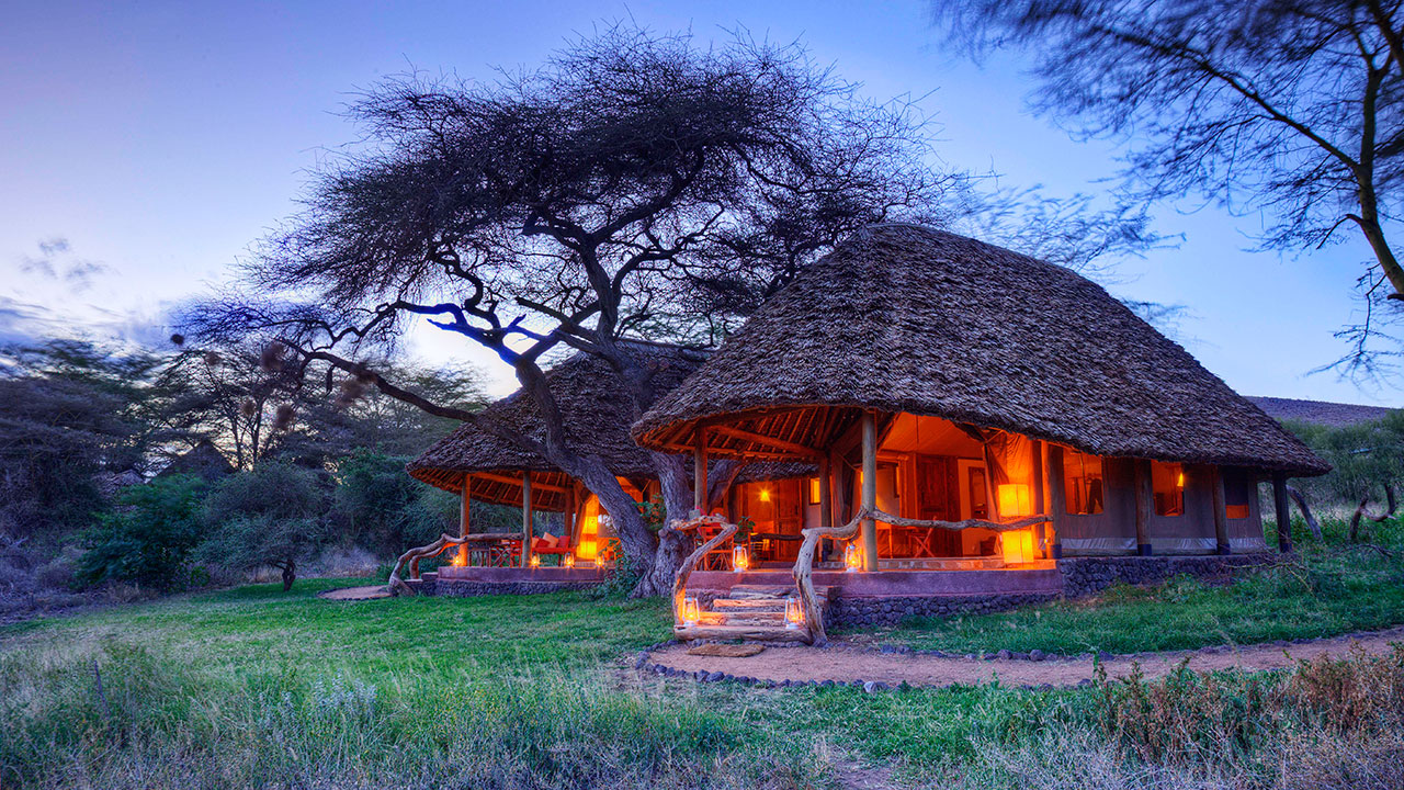 Outside view of the lodge