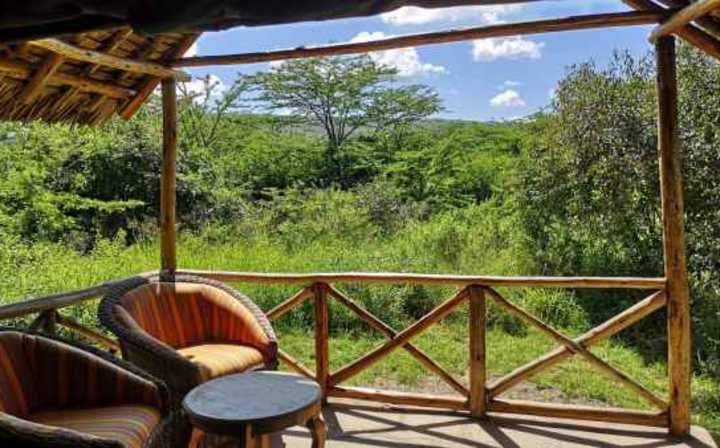 Private veranda