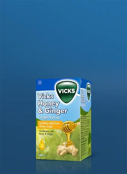 100ml Vicks Honey & Ginger Cough Syrup price