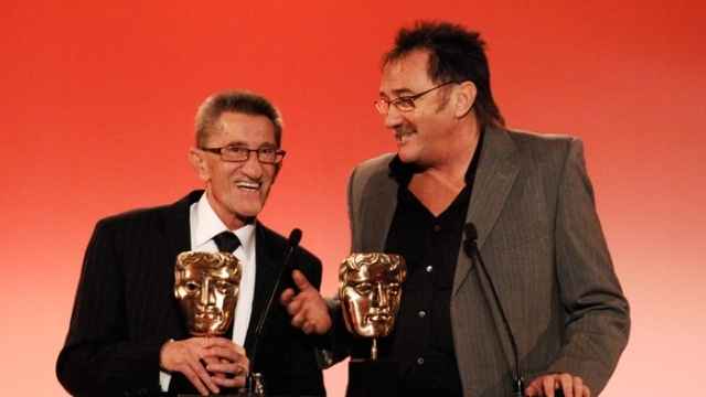 Paul and Barry Chuckle won the Special Award in 2008. (Image Credit: BAFTA)