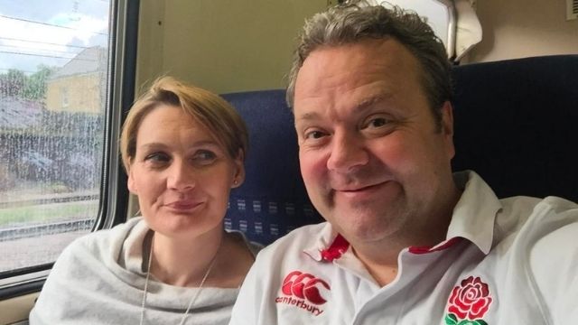 Hal Cruttenden and wife, Dawn Coulter-Cruttenden, are creative partners in crime. Image credit: Hal Cruttenden/Twitter.