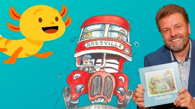 Roberts has written several non-fiction and children's books to add to his skills. Image credit: Fonetti.