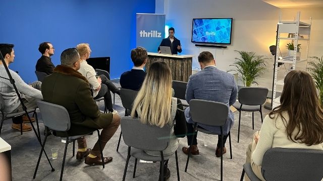 Kicking things off with a presentation led by Anjan Luthra (CEO of Thrillz).