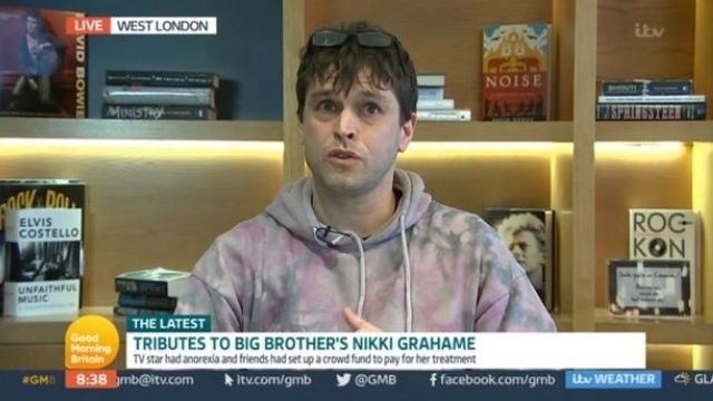 Pete Bennett expressed his deep sadness for Nikki's sudden death on Good Morning Britain.