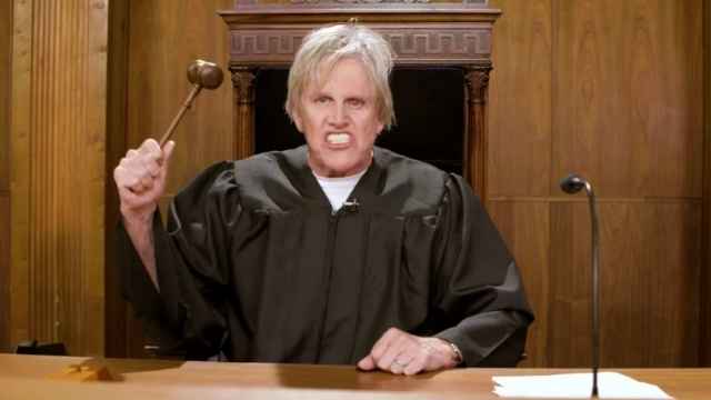 Gary Busey on 'Pet Judge' (Image Credit: Rare US)