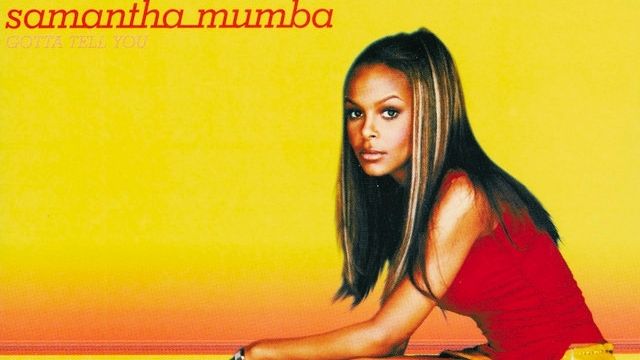 Samantha Mumba's debut single "Gotta Tell You". Image credit: Polydor Records.
