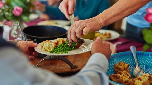 A home-cooked Sunday Roast for Mother's Day.