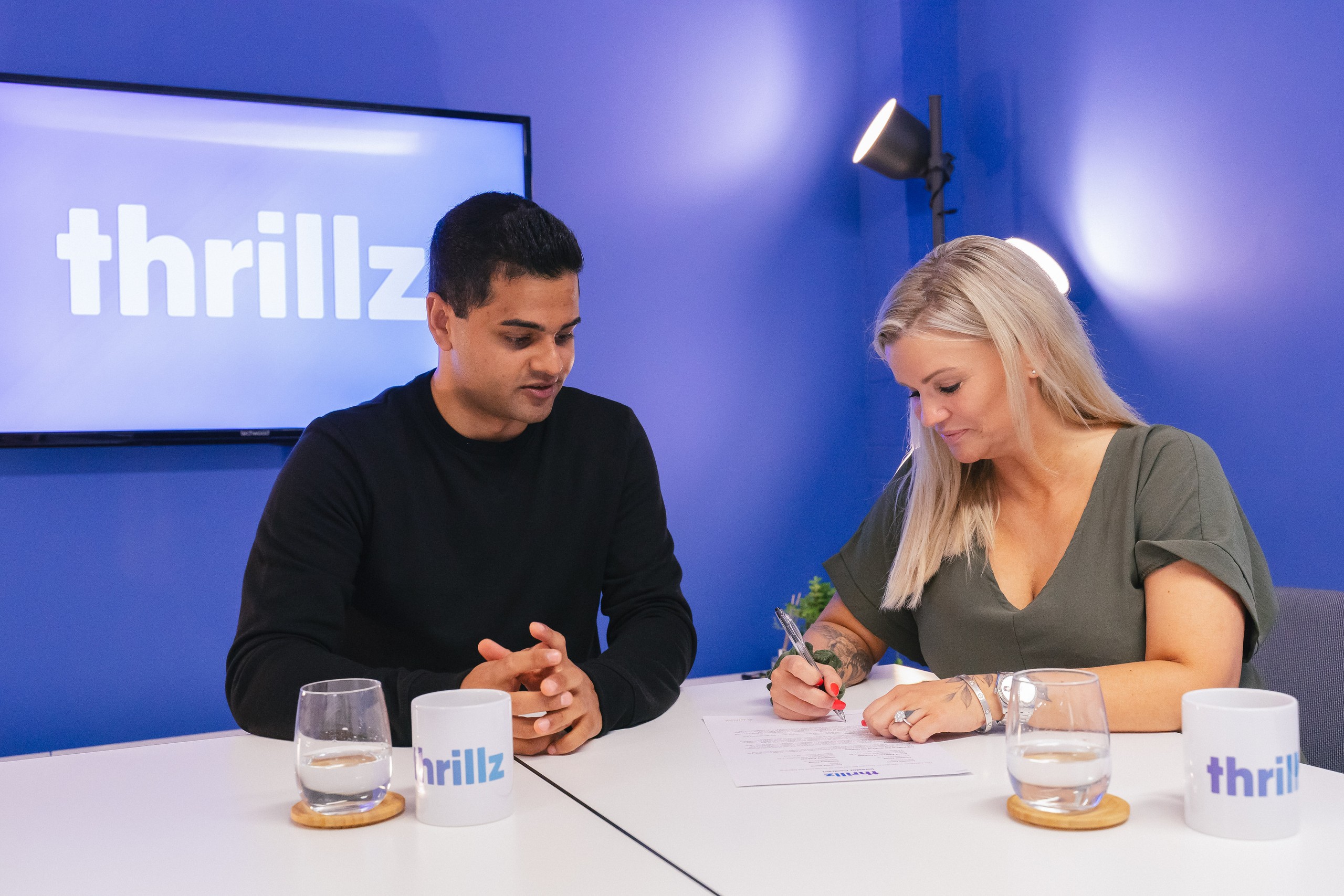 Kerry Katona has become an investor in Thrillz