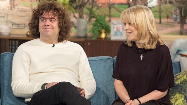 Daniel and mum, Karen, on This Morning. Image credit: ITV.