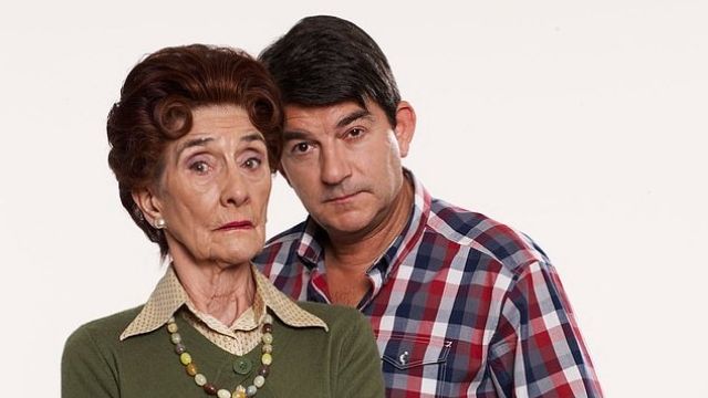 June Brown played Dot Cotton in EastEnders and was terrorised by her son, Nick Cotton (Image Credit: BBC)