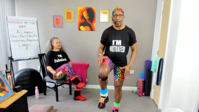 Mr Motivator teamed up with Thrillz for Fitness for the Nation during lockdown, with the help of wife Sandra!