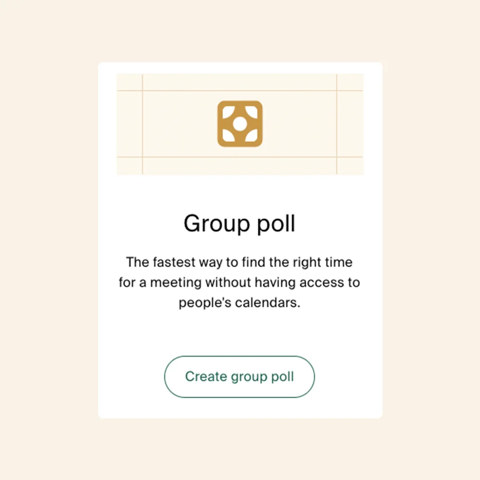 Group Poll Creation (SQ)