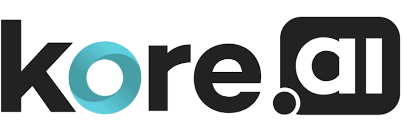 Kore written in black on a white background