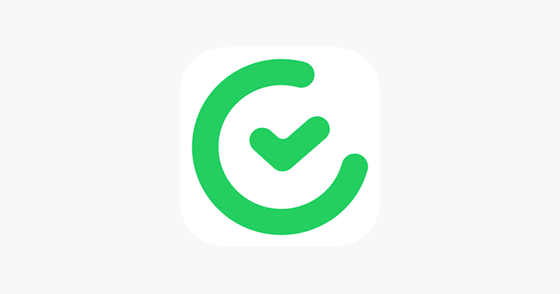 horloge verte sur fond blanc