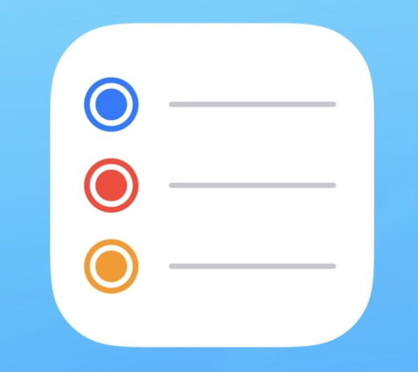 Page logo with blue, red, and yellow circles