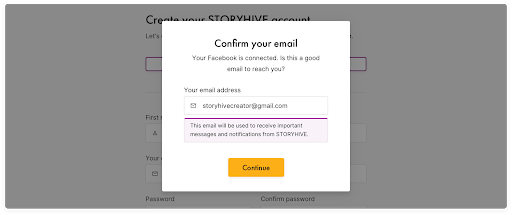 confirm your email